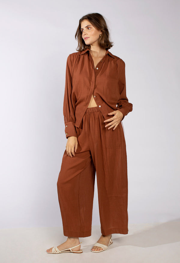 loup charmant Tuxedo Tap Pant in Signature Cotton