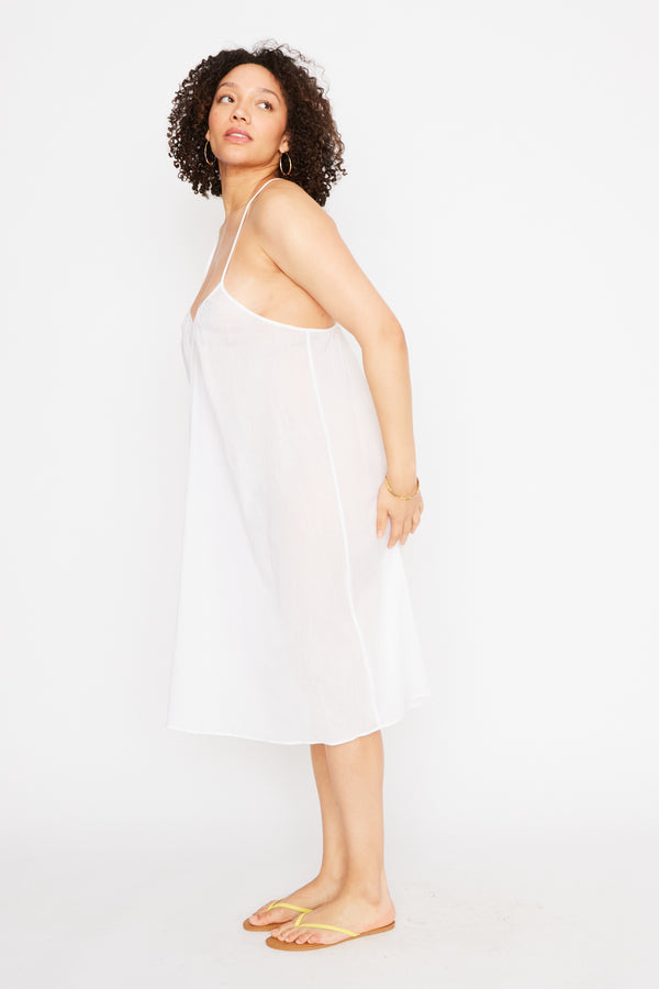 Loup Charmant V-Neck Slip In White