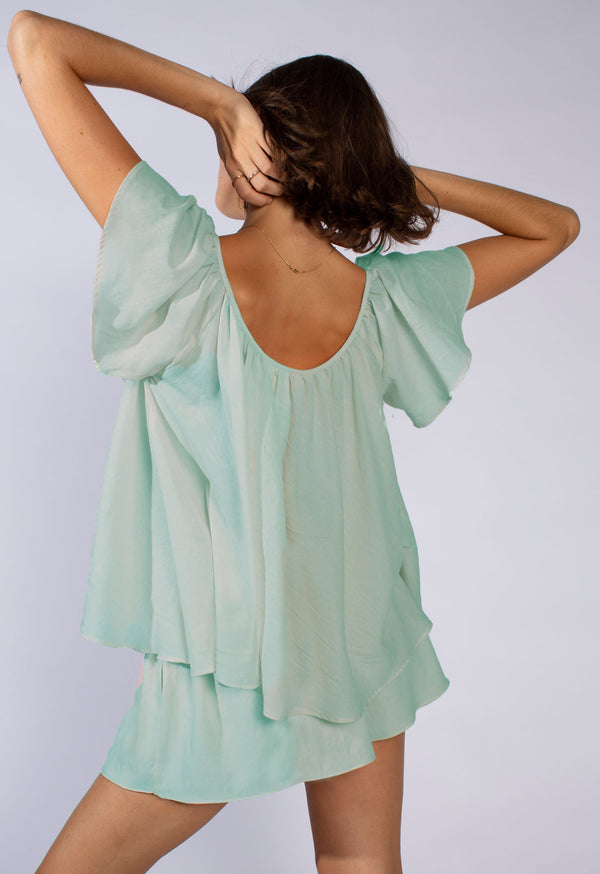 Loup Charmant Vespa Short In Aqua