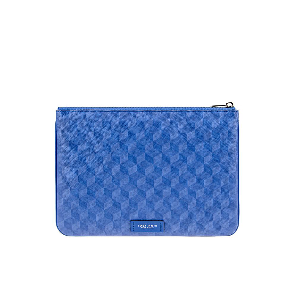 Loup Noir EVERY DAY POUCH SMALL Cheval Imperial Blue