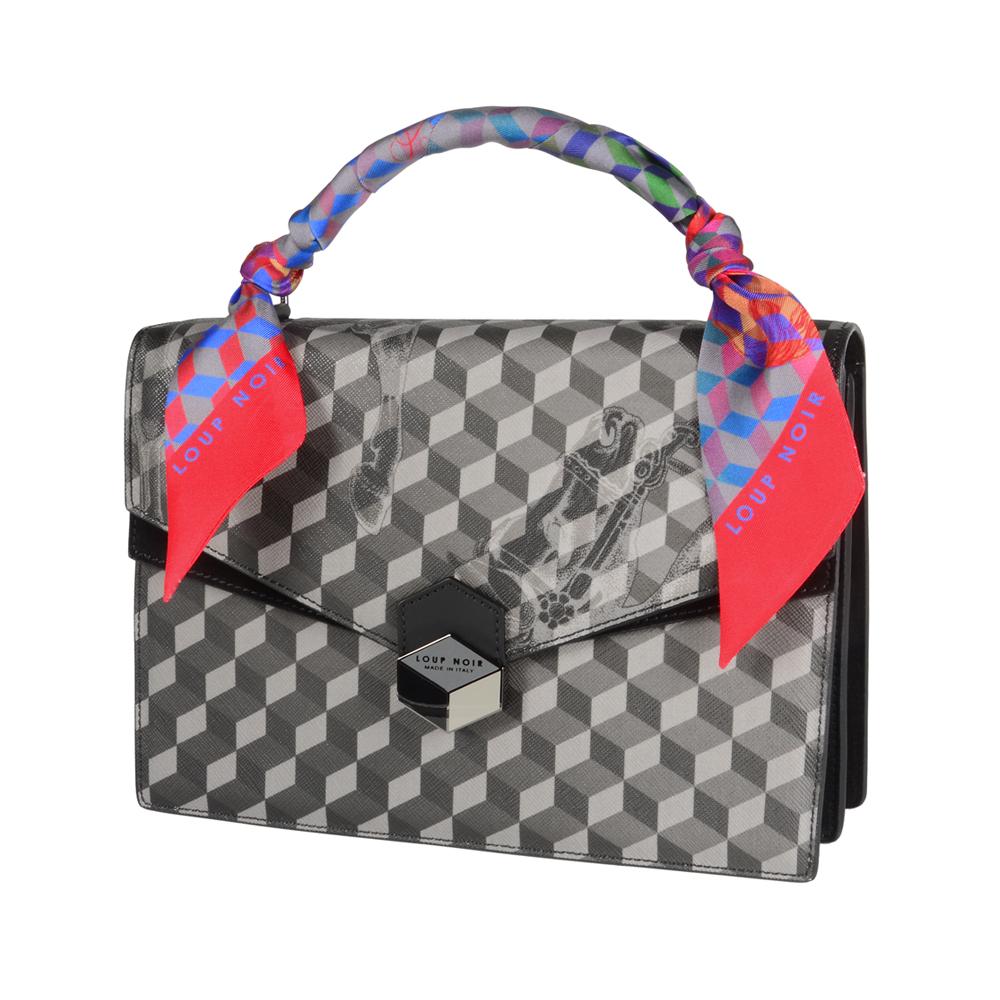 Loup Noir BAG TIE Cheval Coral