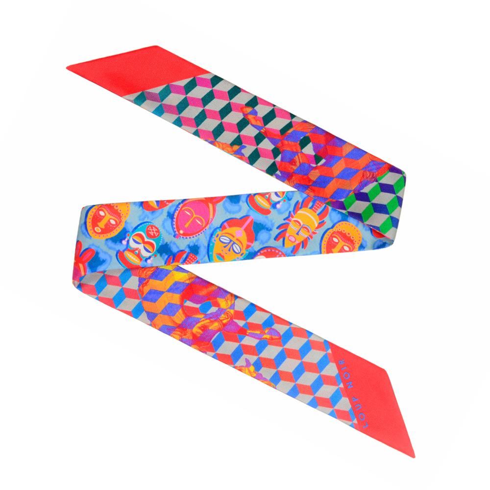 loup noir BAG TIE Cheval Coral