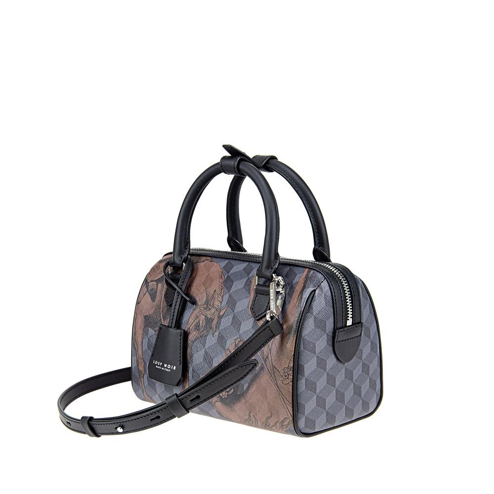 Loup Noir BOXY BAG Cheval Pirate Black