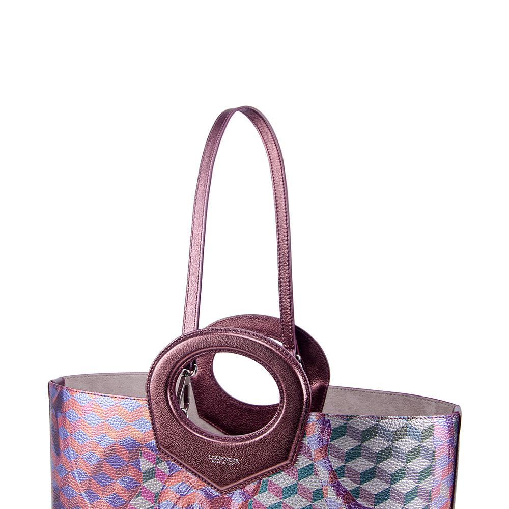 Loup Noir CAPRI SHOPPER Cheval Bordeaux Met