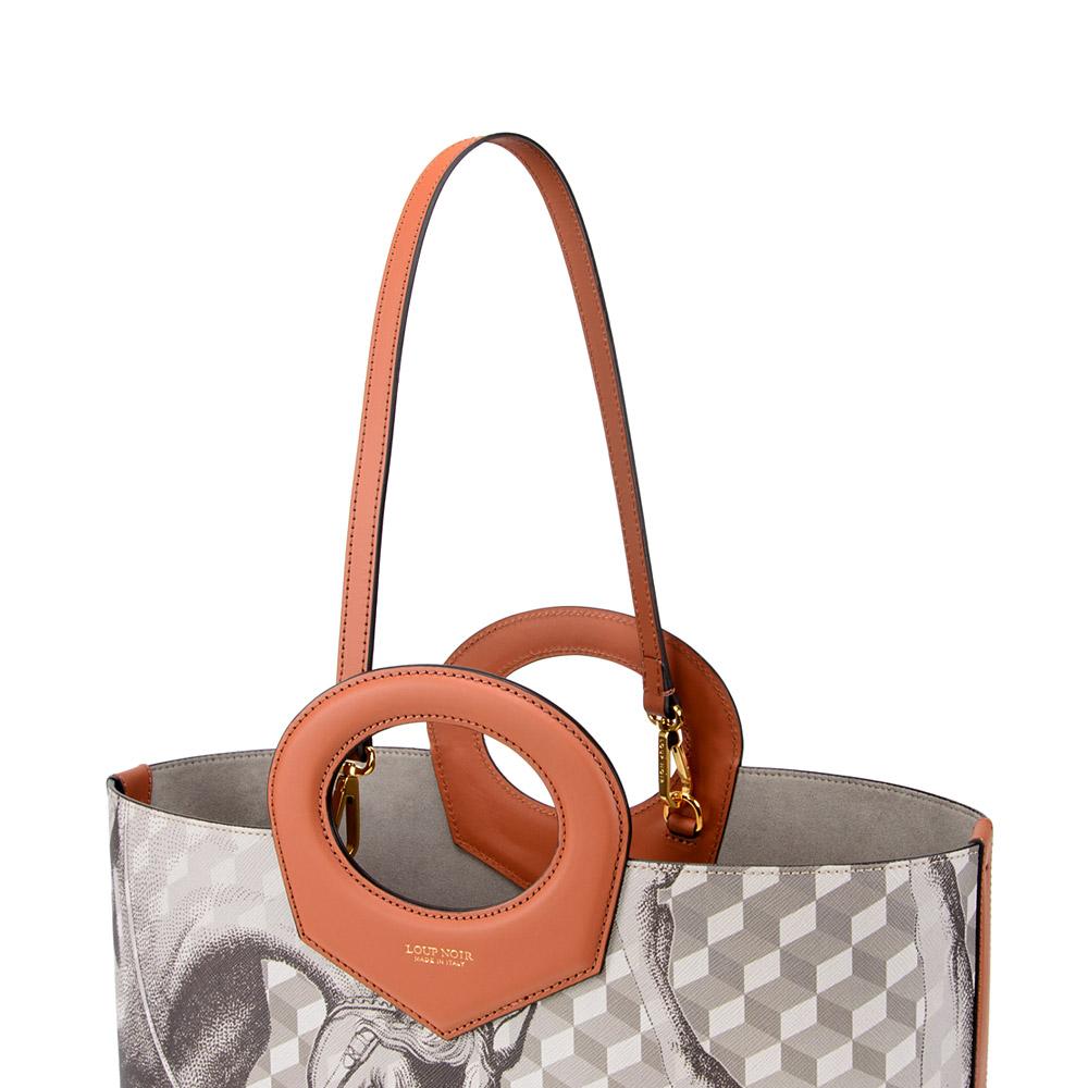 Loup Noir CAPRI SHOPPER Cheval Sand/Toffee