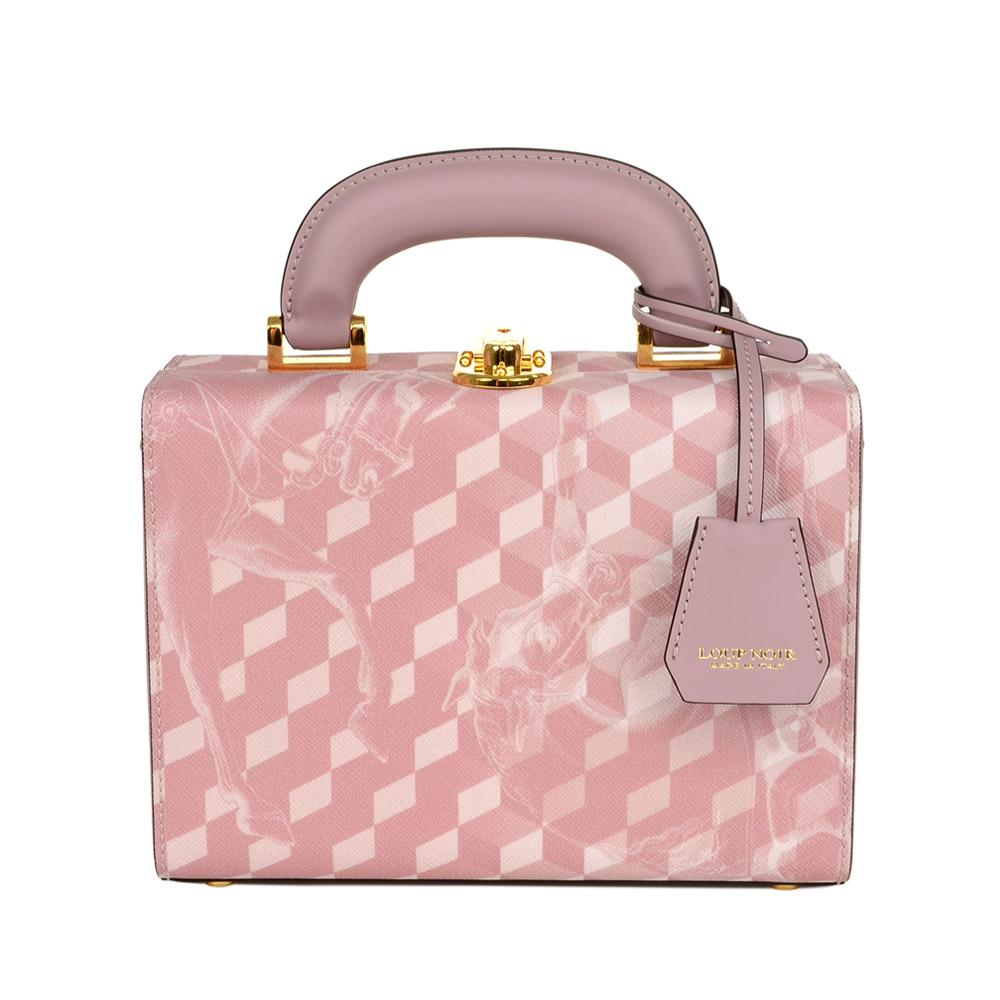 Loup Noir CASSETTA BAG Cheval Ash Rose
