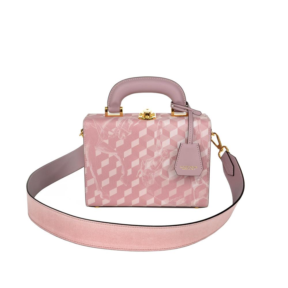 loup noir CASSETTA BAG Cheval Ash Rose