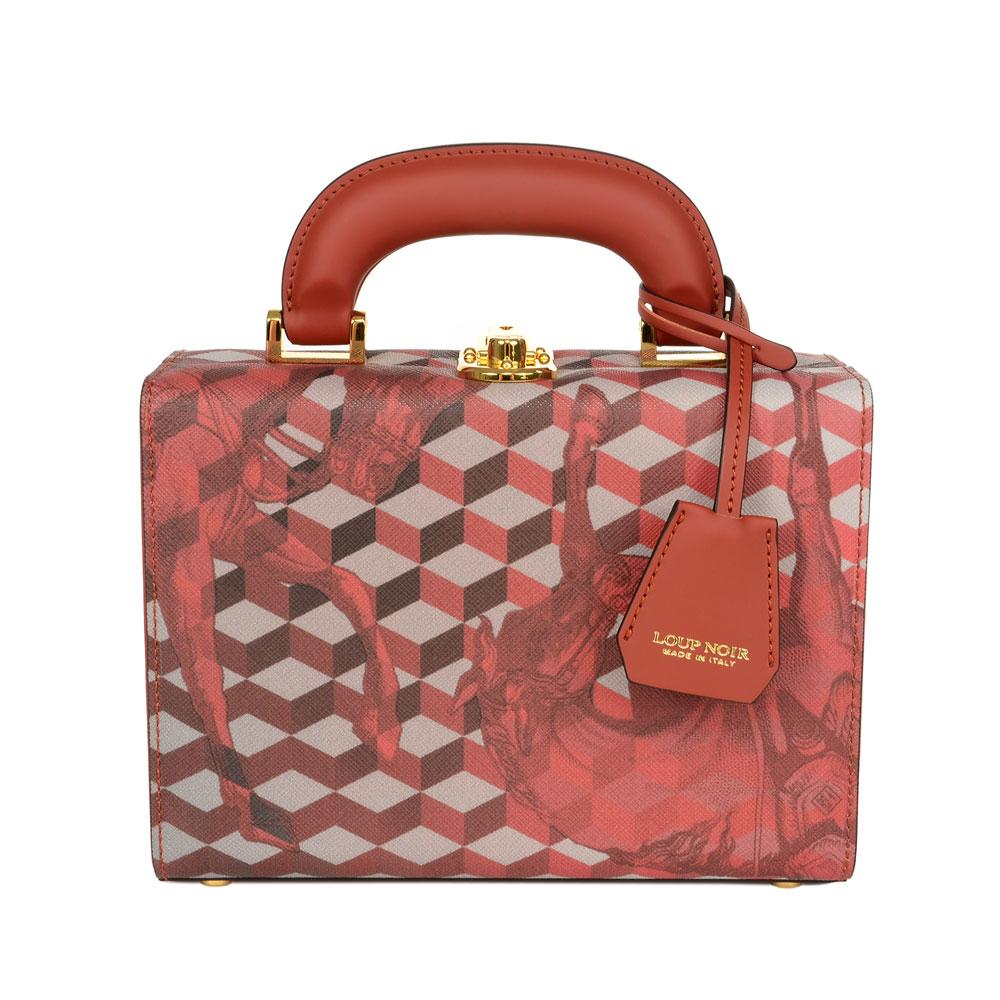 Loup Noir CASSETTA BAG Cheval Brandy