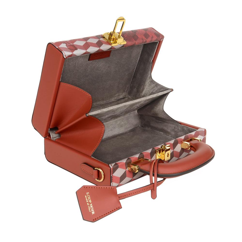 Loup Noir CASSETTA BAG Cheval Brandy