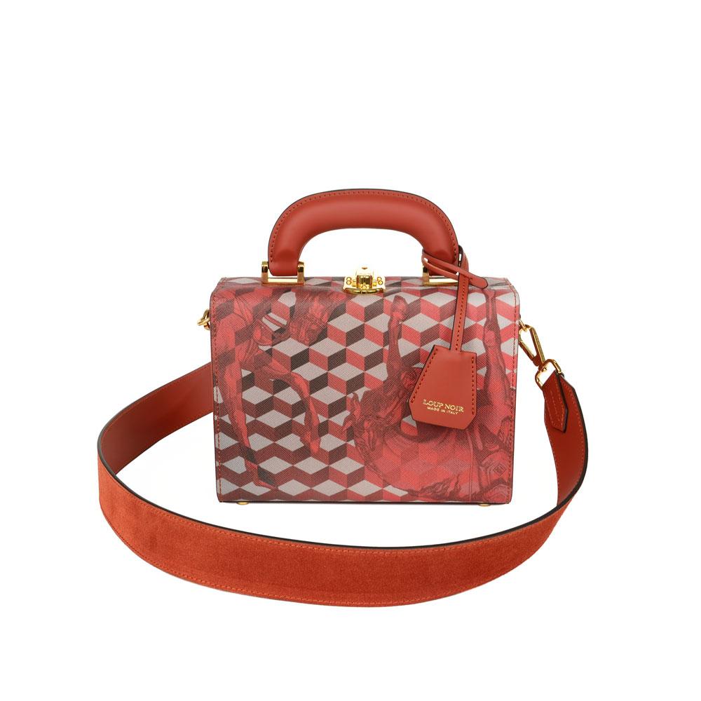 loup noir CASSETTA BAG Cheval Brandy