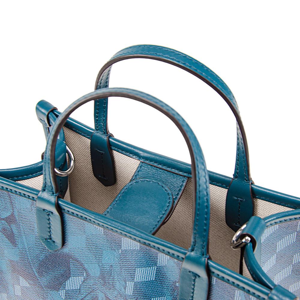 Loup Noir DEAUVILLE MINI SHOPPER Toile Petrol