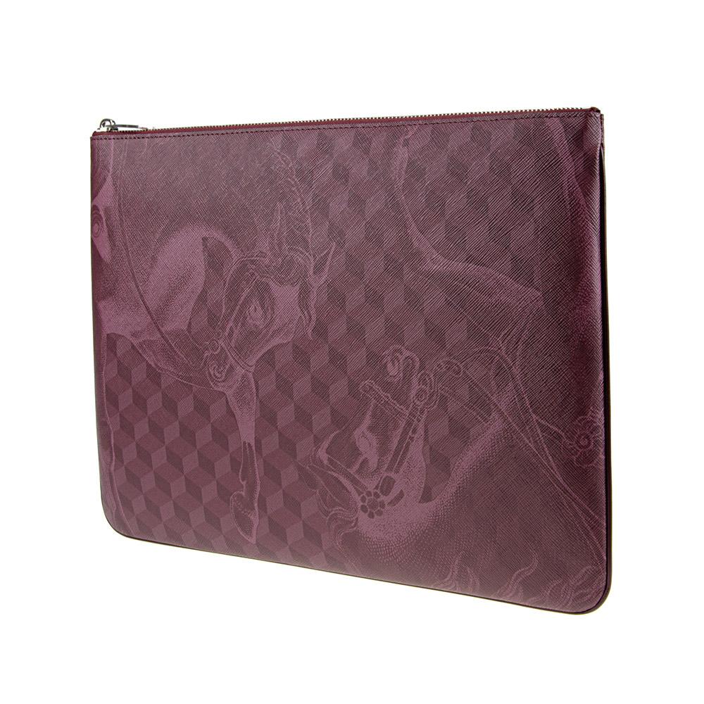 Loup Noir EVERY DAY POUCH LARGE Cheval Fig