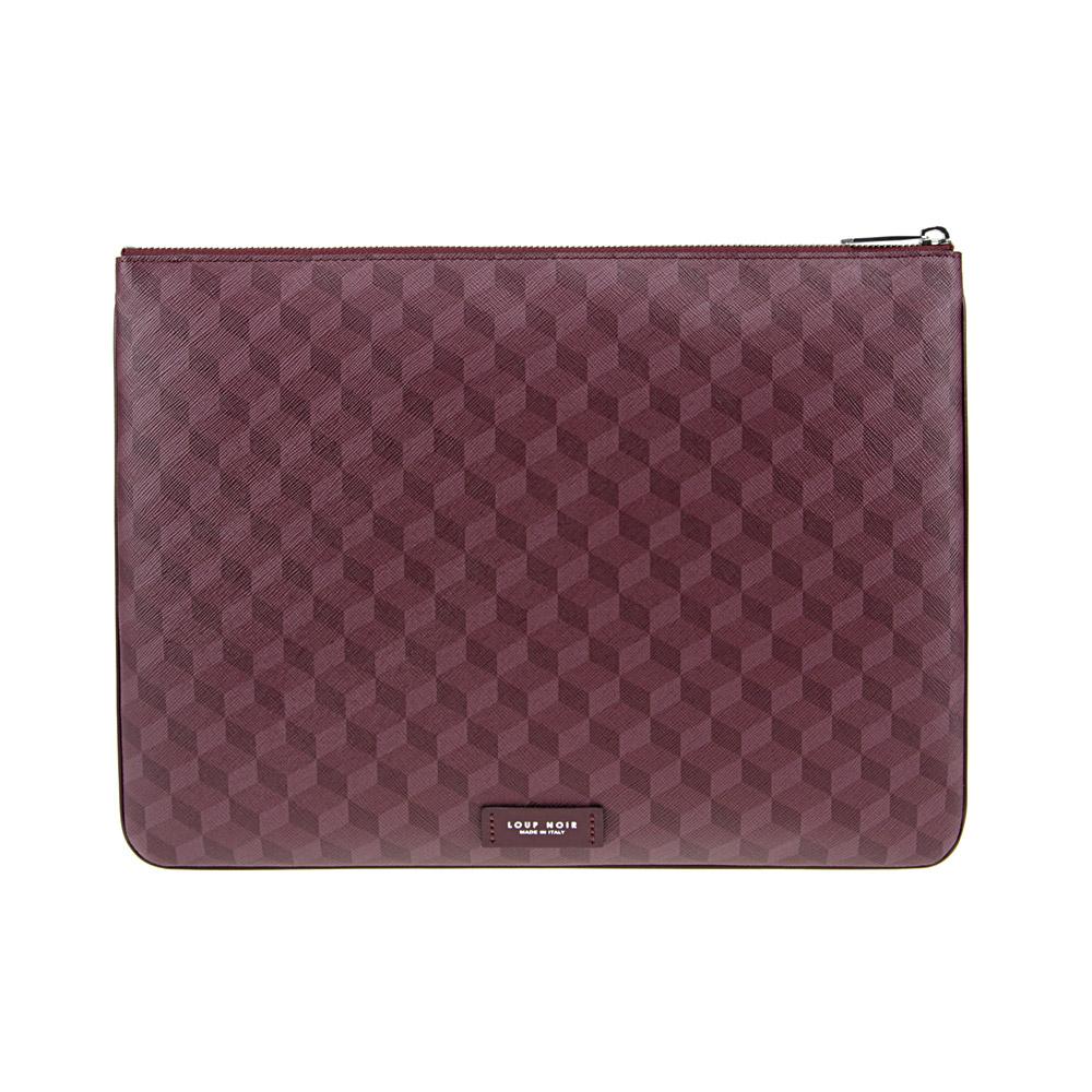 Loup Noir EVERY DAY POUCH LARGE Cheval Fig