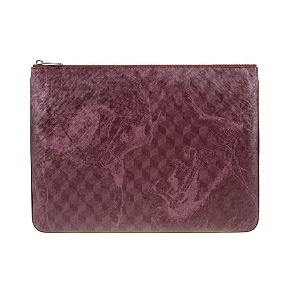 loup noir EVERY DAY POUCH LARGE Cheval Fig