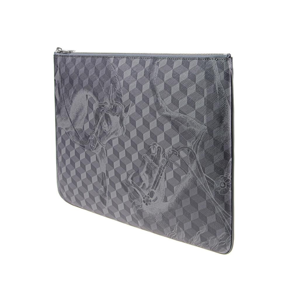 Loup Noir EVERY DAY POUCH LARGE Cheval Iron
