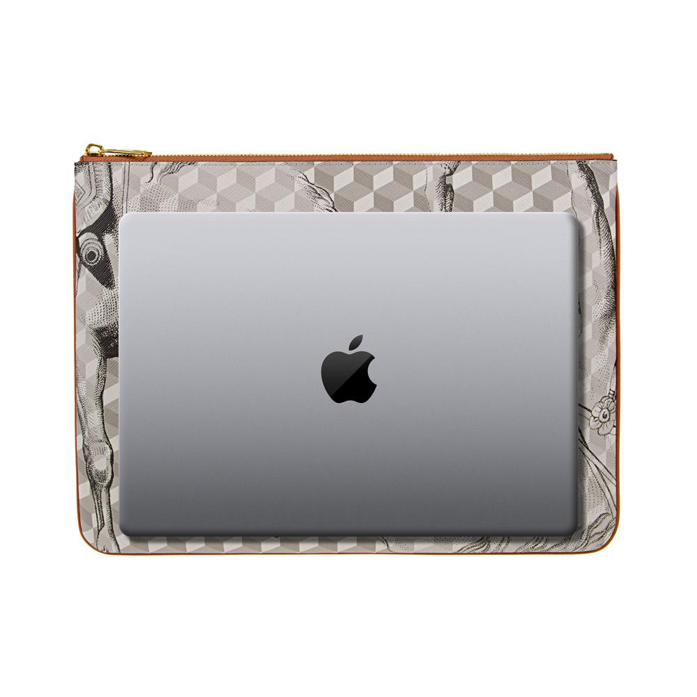 Loup Noir EVERY DAY POUCH LARGE Cheval Sand/Toffee