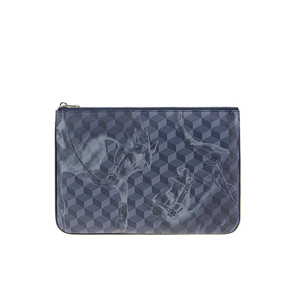 loup noir EVERY DAY POUCH SMALL Cheval Darkblue