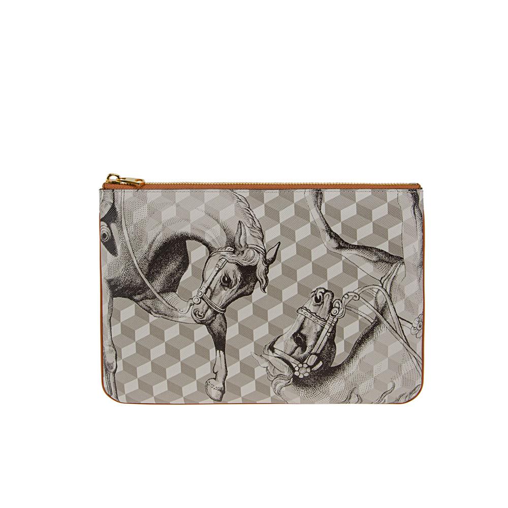 loup noir EVERY DAY POUCH SMALL Cheval Sand/Toffee