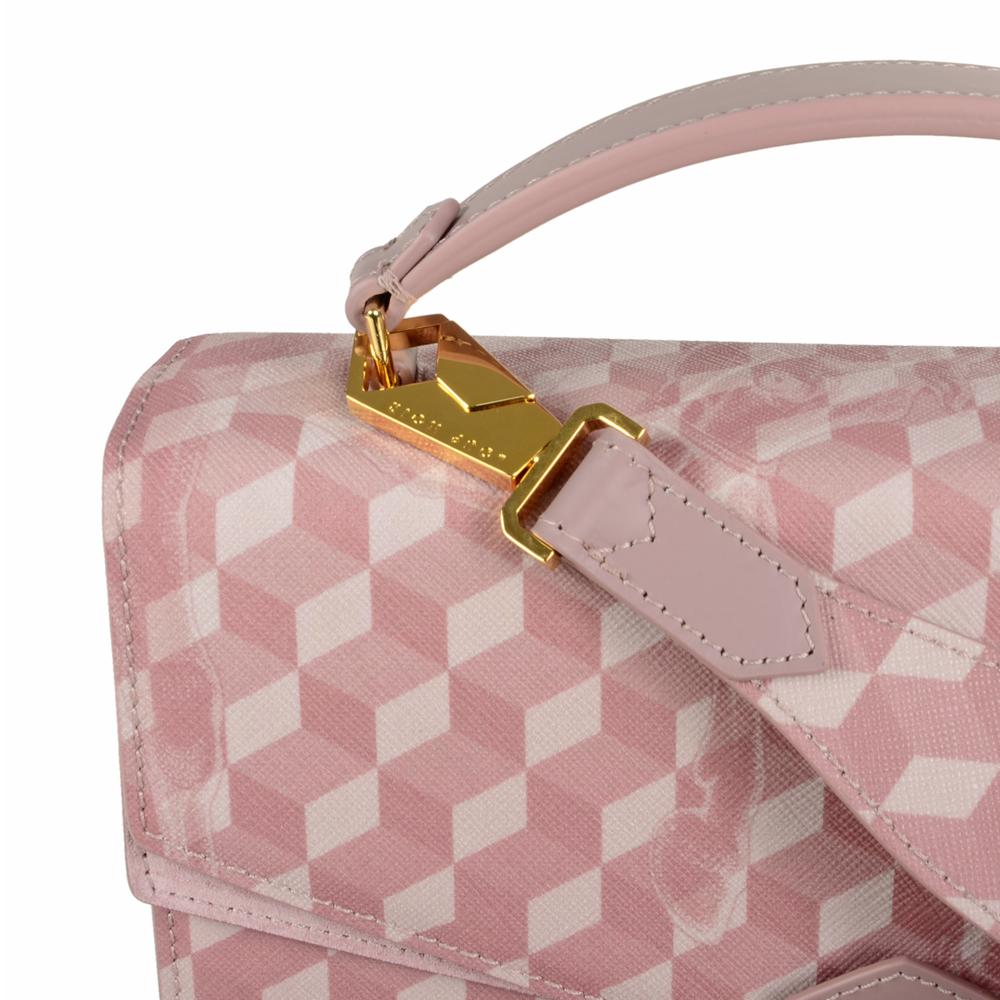 Loup Noir FLAP BAG Cheval Ash Rose