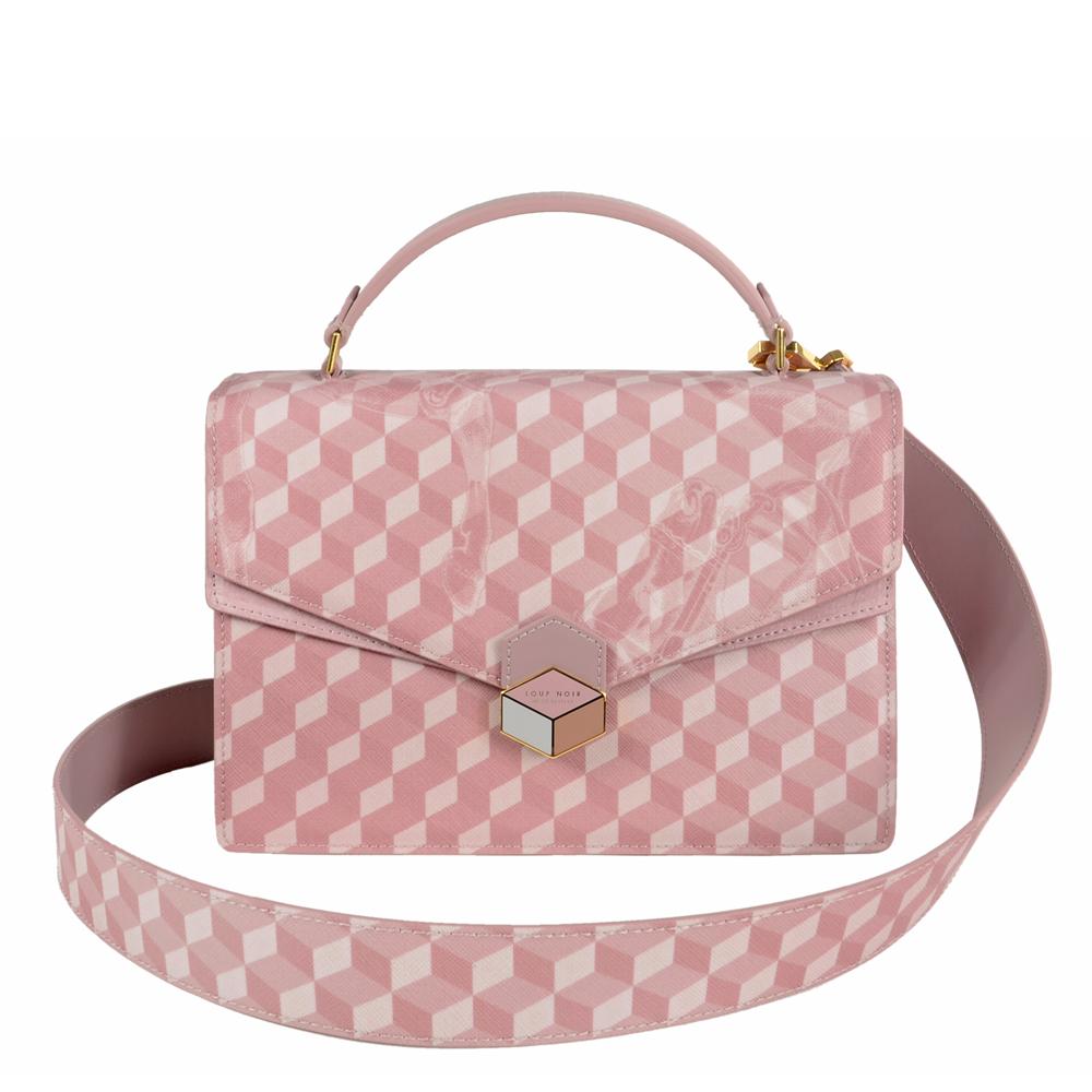 loup noir FLAP BAG Cheval Ash Rose