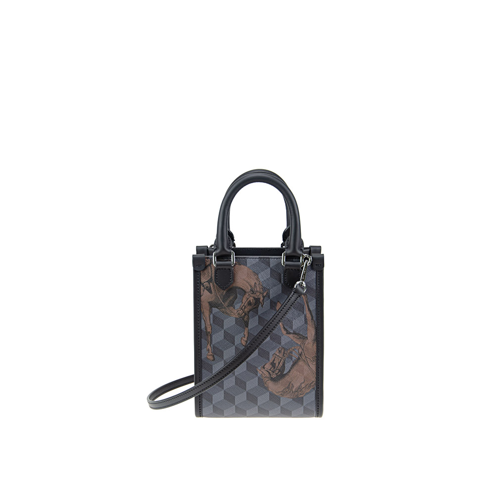 loup noir HELLO BAG Cheval Pirate Black