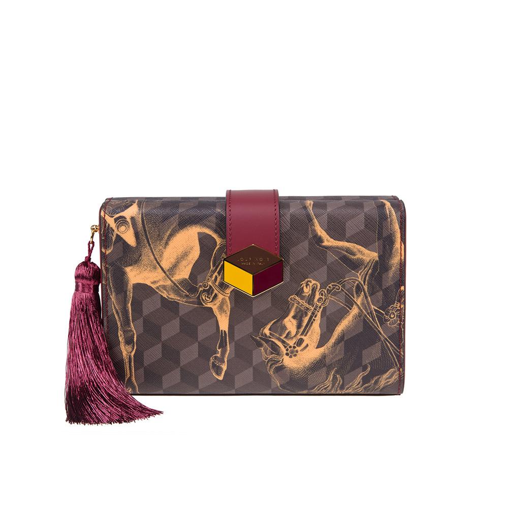 Loup Noir JEWEL BOX Cheval Brown/Saffron