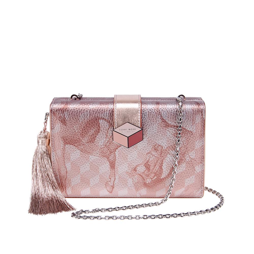 loup noir JEWEL BOX Cheval Dusty Coral Met