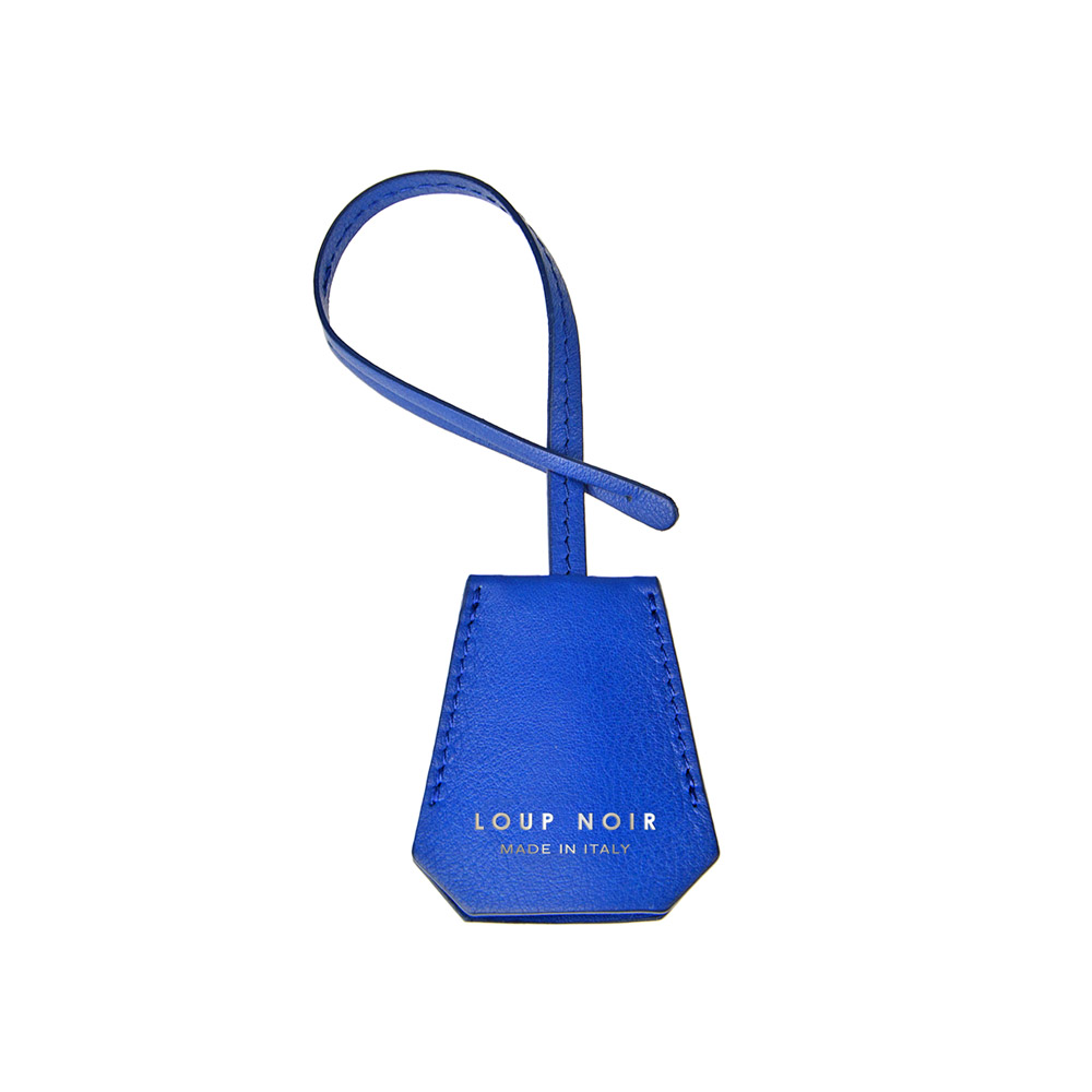 Loup Noir LEATHER TAG Dazzling Blue