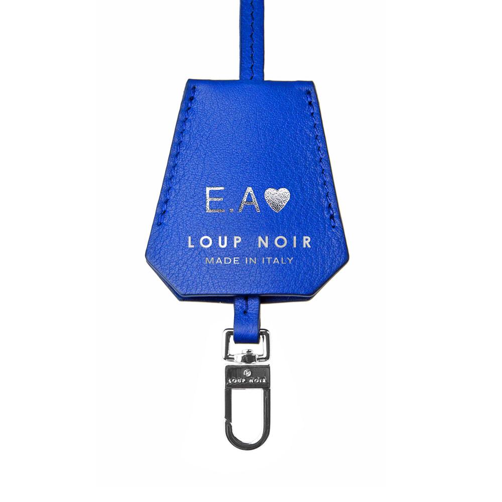 loup noir LEATHER TAG Dazzling Blue