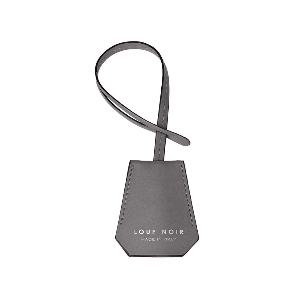 loup Noir LEATHER TAG Platinum