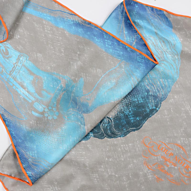 Loup Noir LOSANGE CHEVAL Turquoise