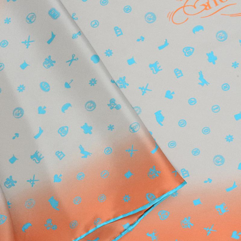 Loup Noir LOSANGE Coral/Turquoise