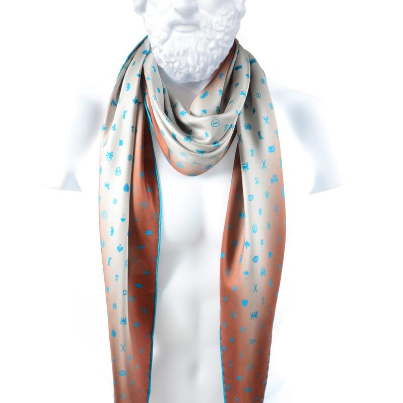 Loup Noir LOSANGE Red/Turquoise