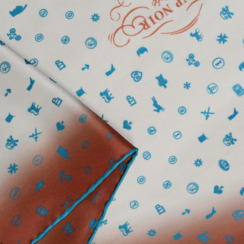 Loup Noir LOSANGE Red/Turquoise