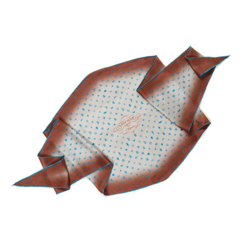 loup noir LOSANGE Red/Turquoise