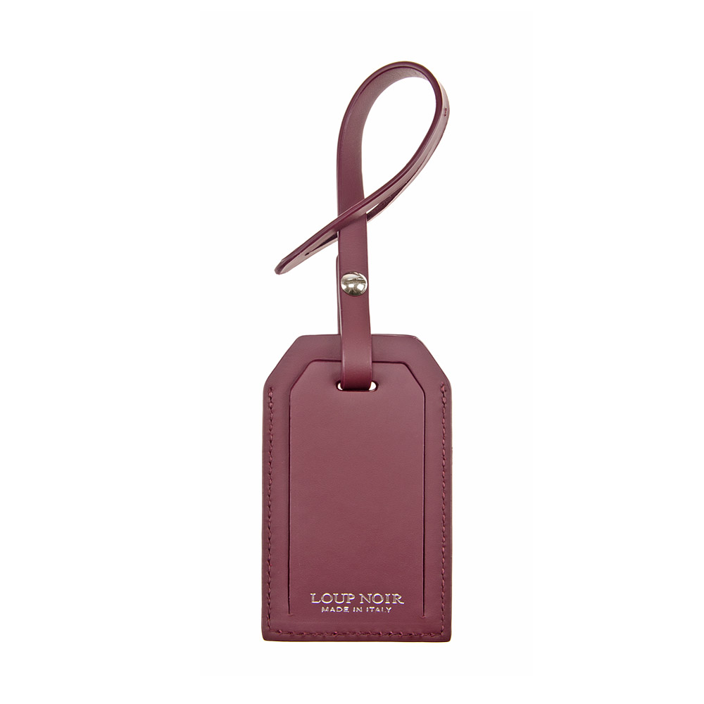 Loup Noir LUGGAGE TAG Cheval Bordeaux