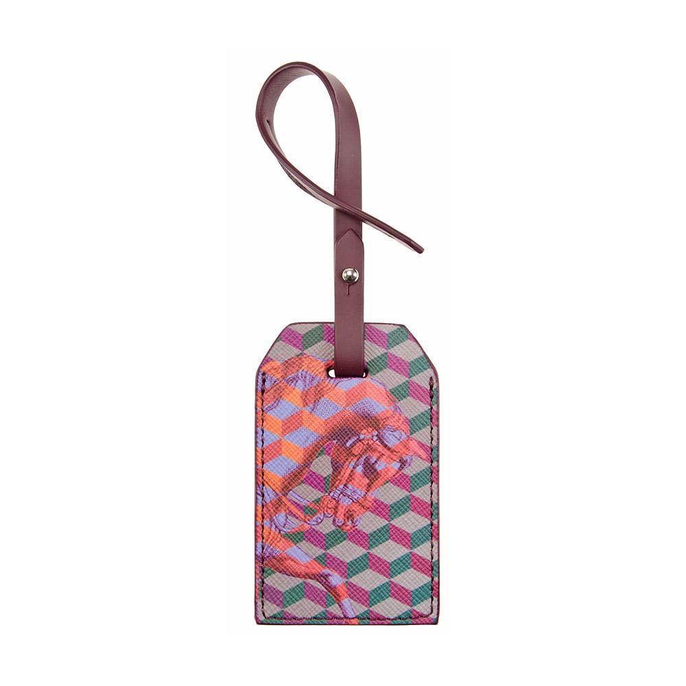 loup noir LUGGAGE TAG Cheval Bordeaux