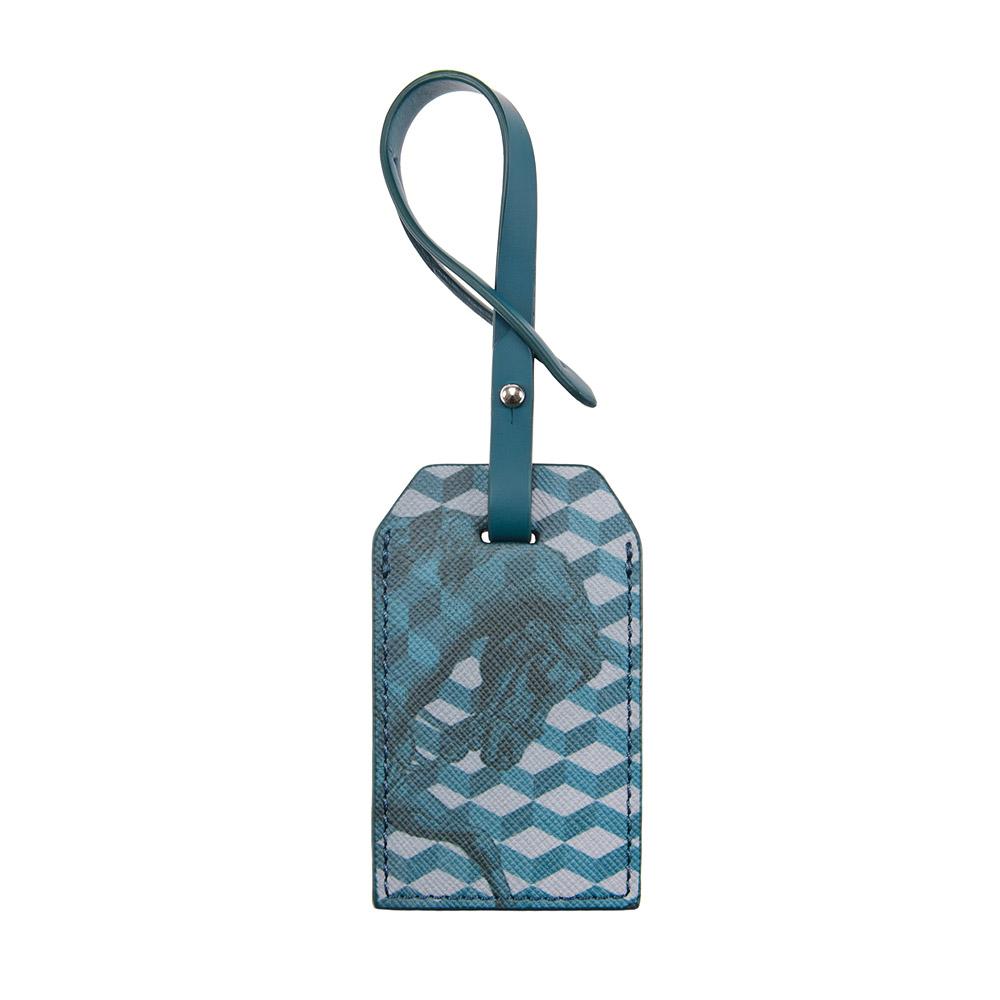 loup noir LUGGAGE TAG Cheval Petrol