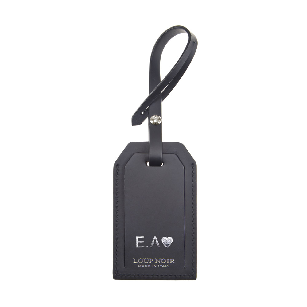 Loup Noir LUGGAGE TAG Cheval Pirate Black