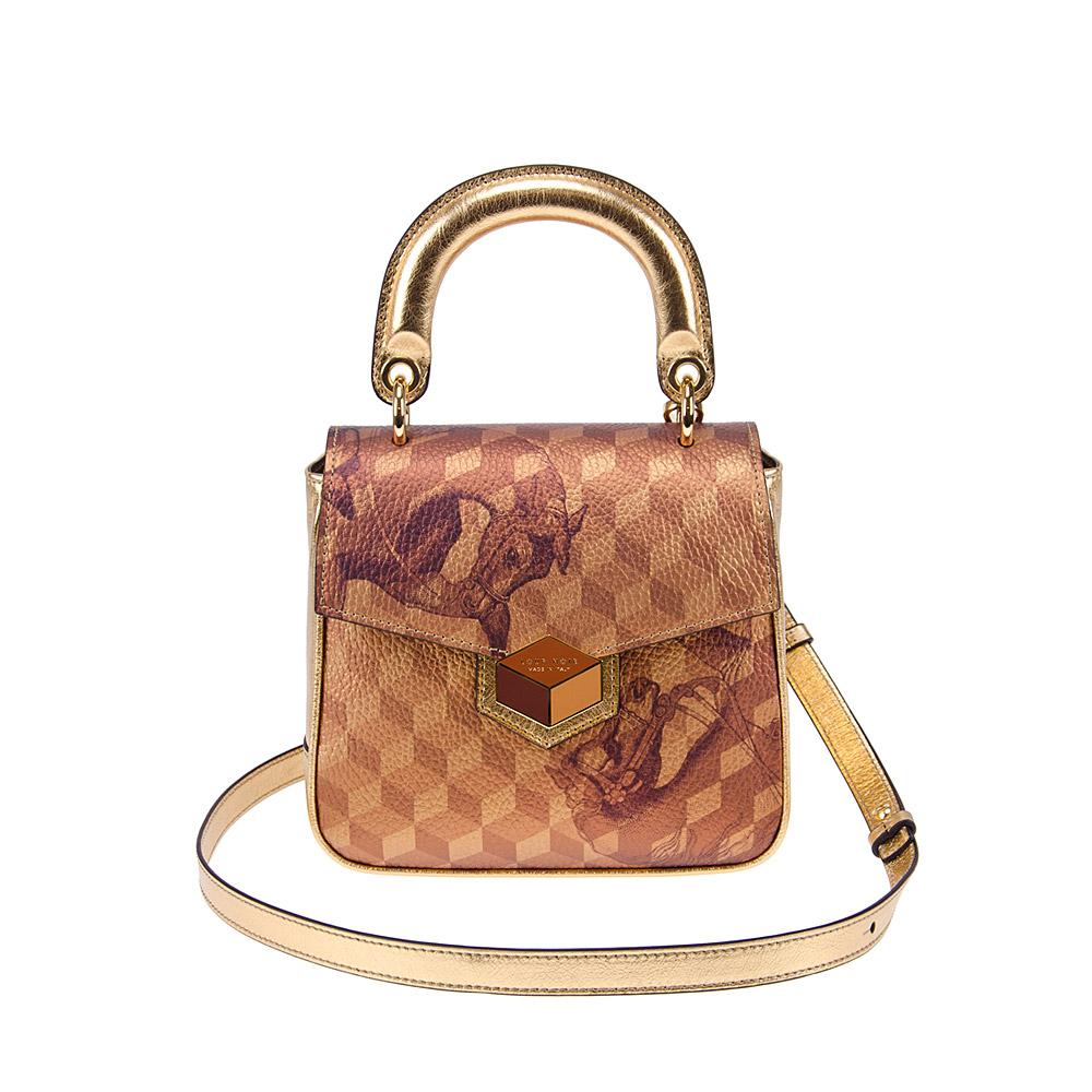 loup noir MILANO BAG Cheval Gold