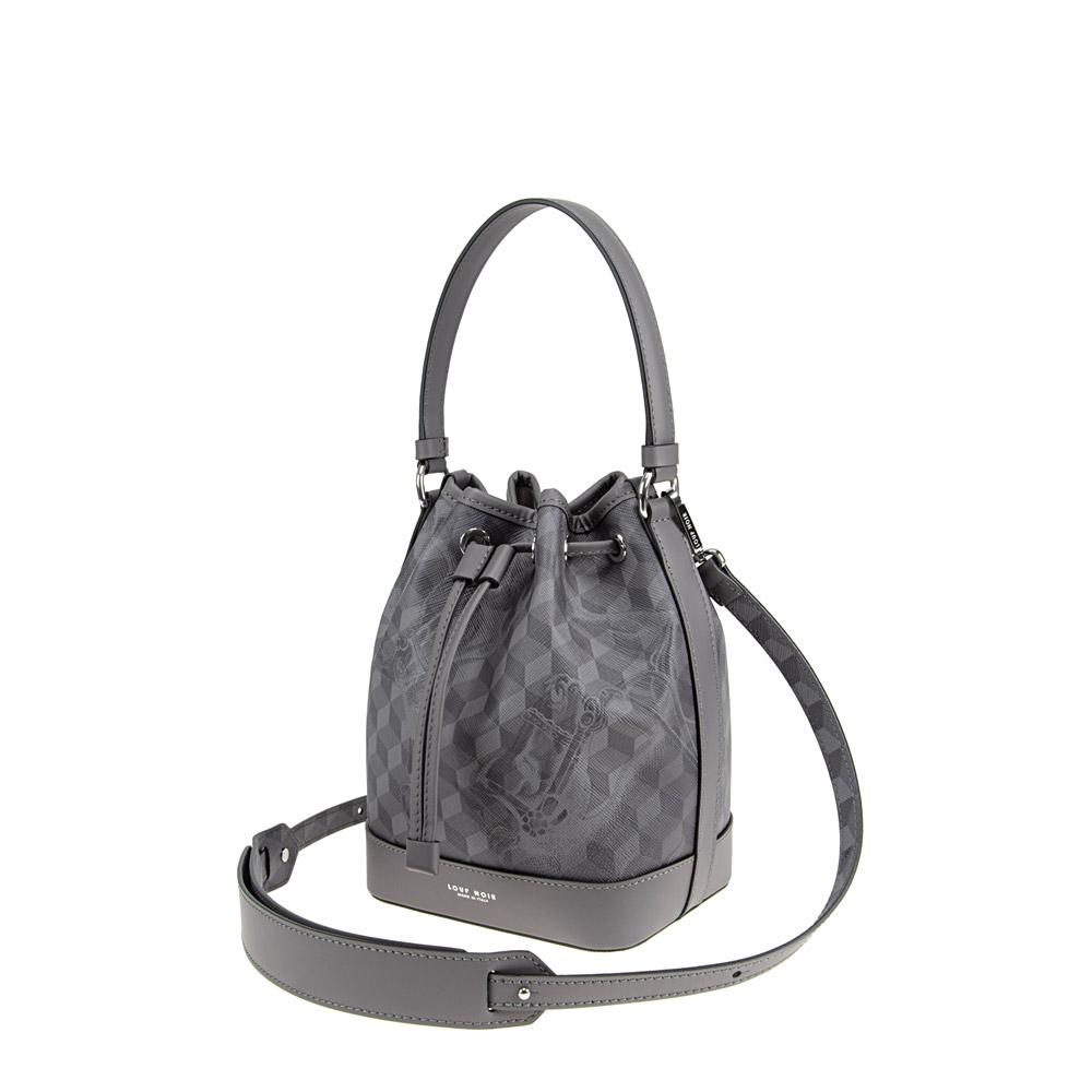 Loup Noir MINI BUCKET BAG Cheval Iron