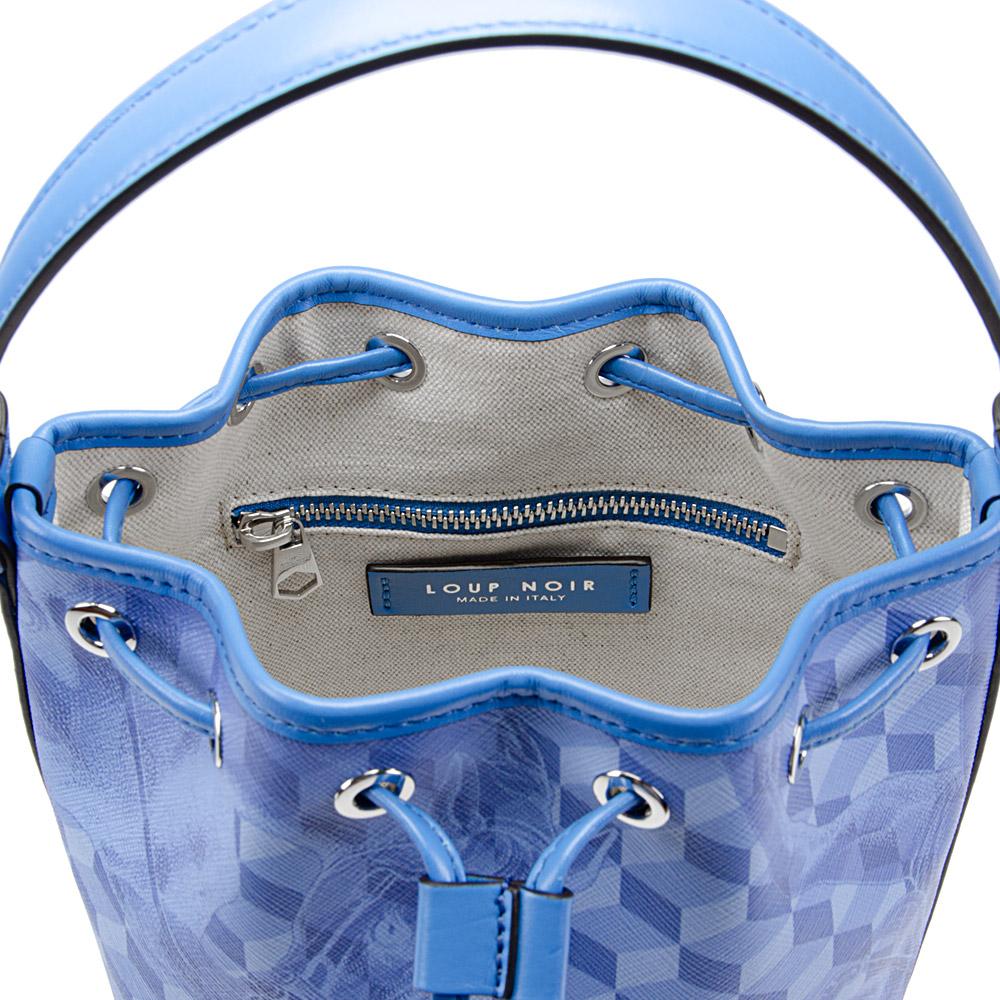Loup Noir MINI BUCKET BAG Cheval Sky