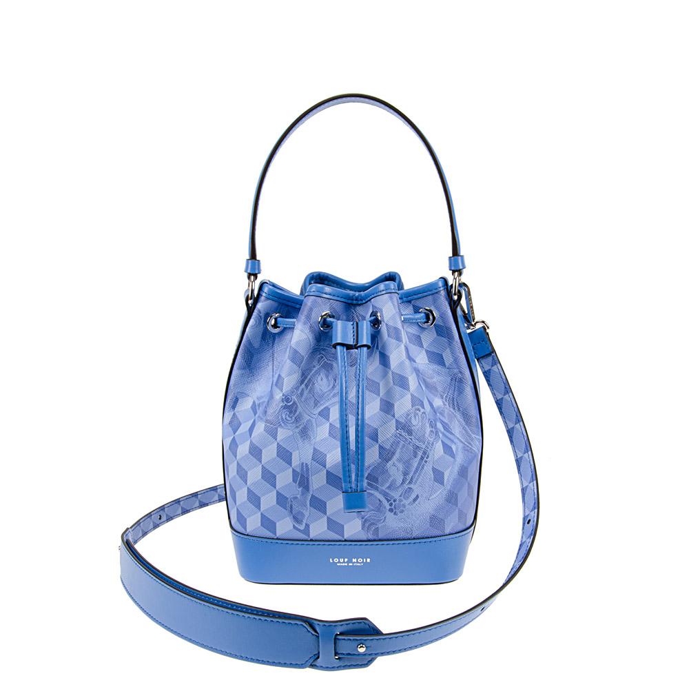 loup noir MINI BUCKET BAG Cheval Sky