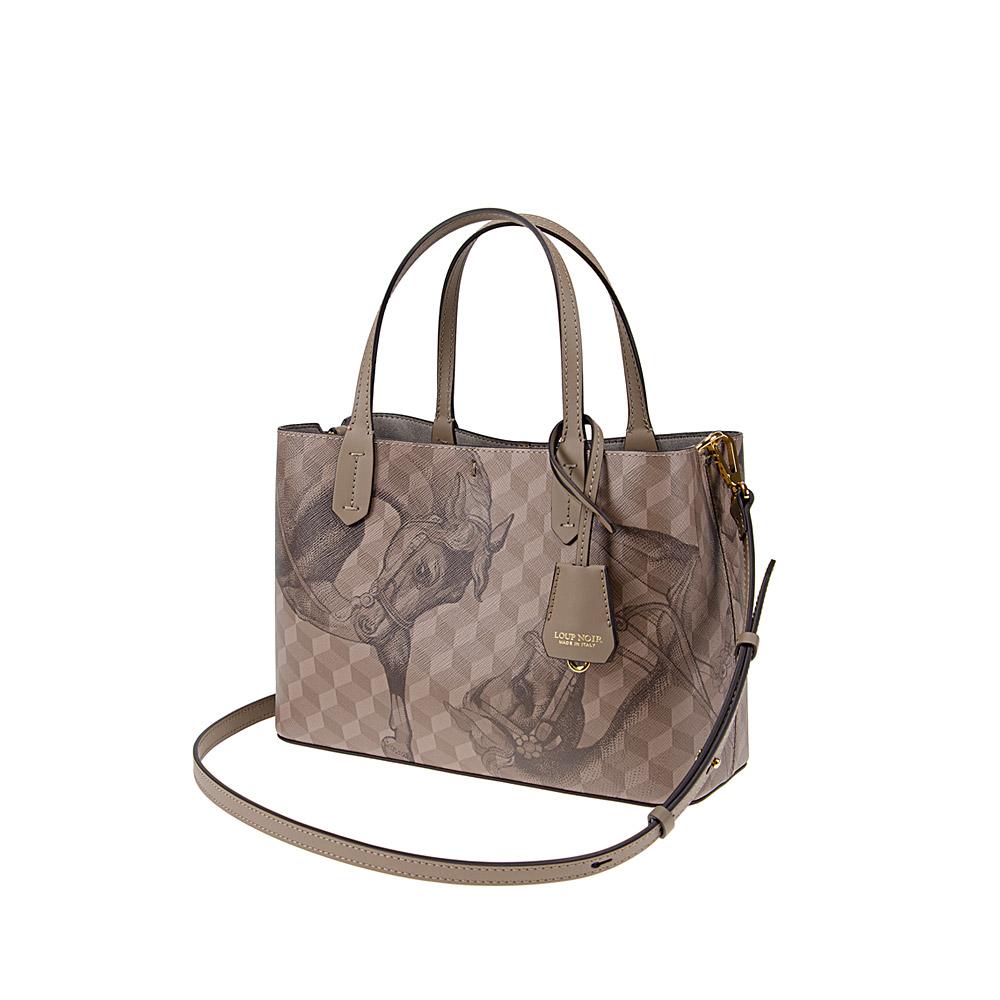 Loup Noir MINI SHOPPER Almond