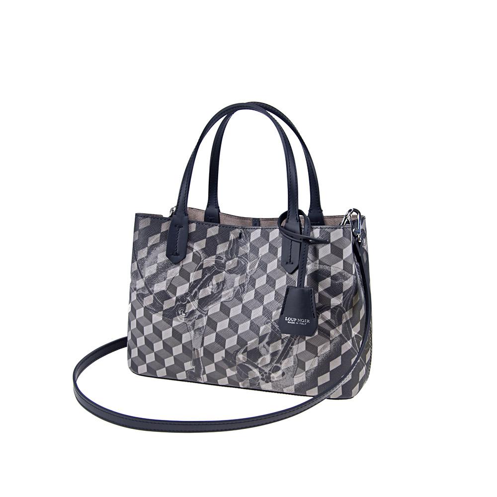 Loup Noir MINI SHOPPER Black