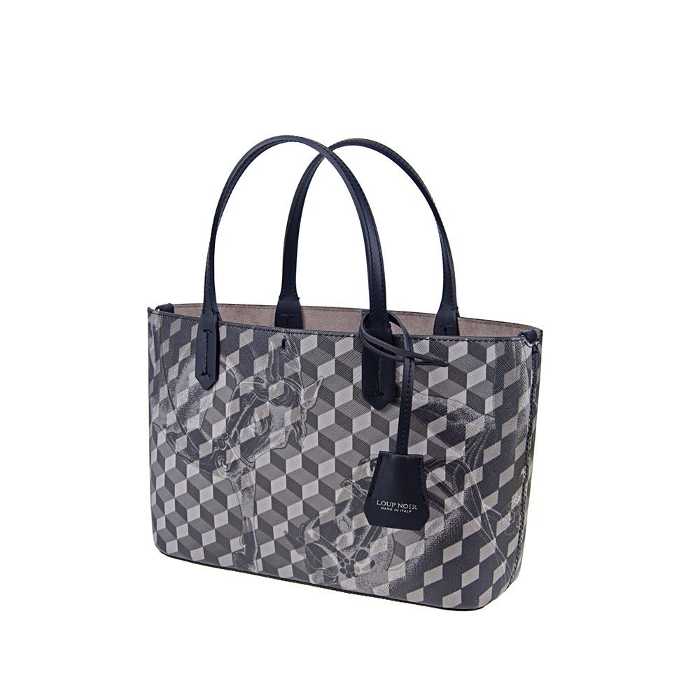 Loup Noir MINI SHOPPER Black