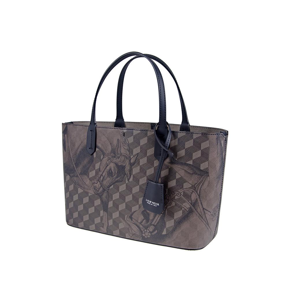 Loup Noir MINI SHOPPER Brown/Black