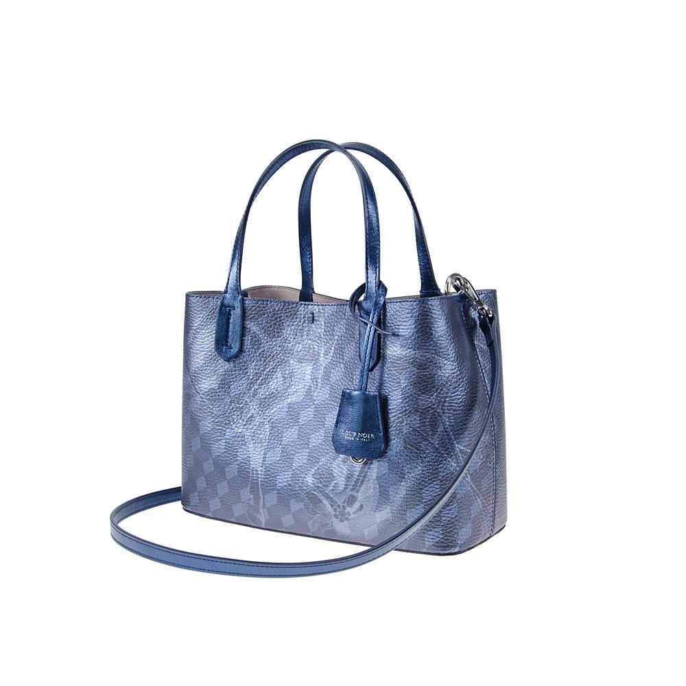 Loup Noir MINI SHOPPER Darkblue Met