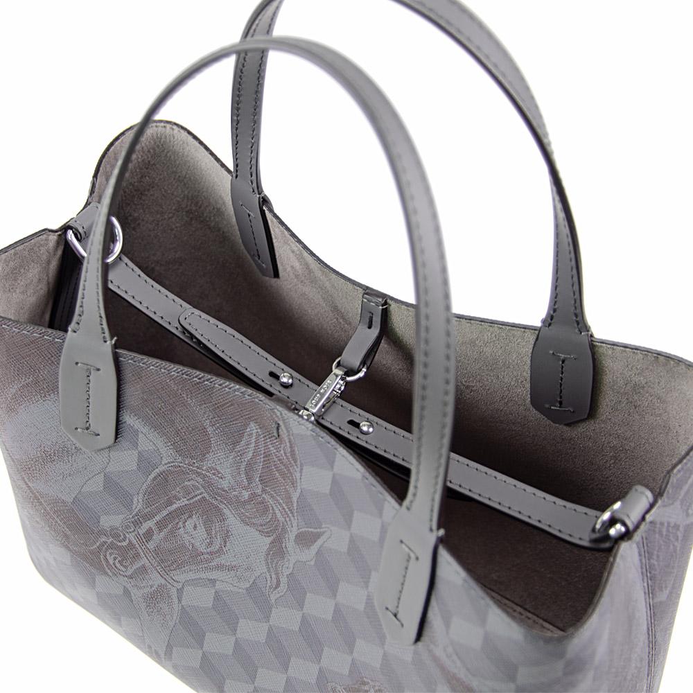 Loup Noir MINI SHOPPER Iron/Brown