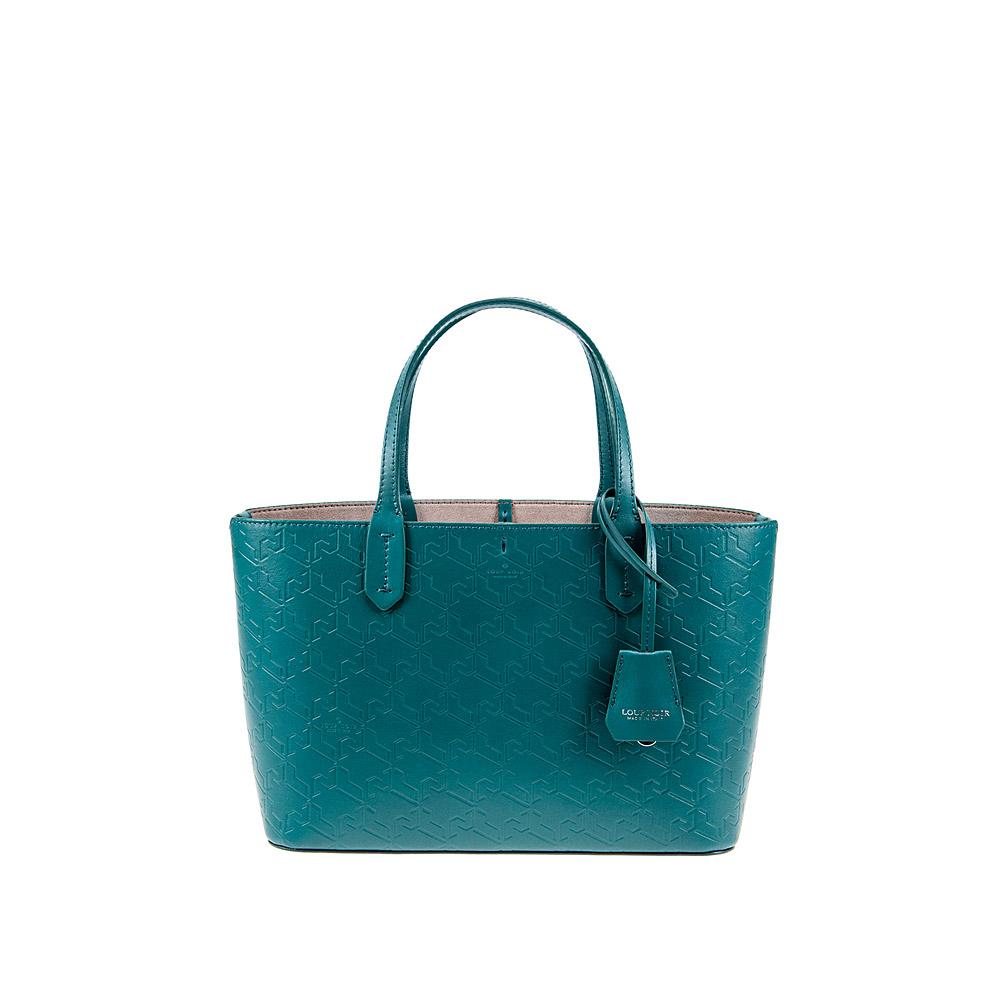 Loup Noir MINI SHOPPER Monogram Petrol